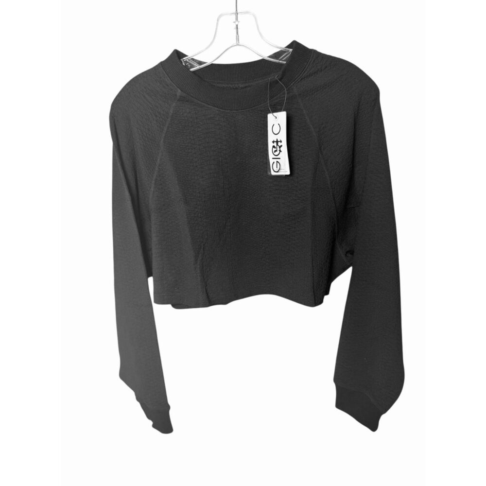 NWT GIGI C Isabella crop pullover size Medium